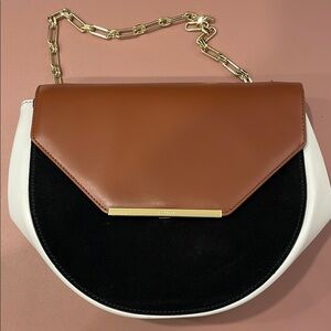 Ted Baker London Brown and Black Shoulder Bag